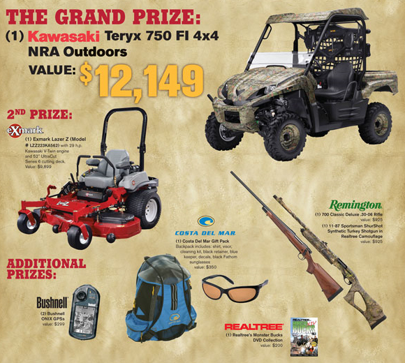 2009 Exmark Gear Giveaway Sweepstakes