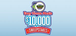 March Frozen Food Month $10,000 Sweepstakes