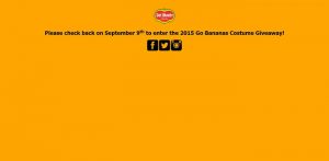 FreshHalloween.com - Del Monte 2015 Go Bananas Costume Giveaway