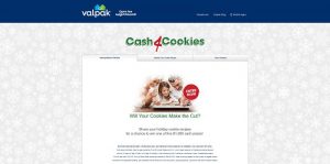 Valpak Cash 4 Cookies Sweepstakes