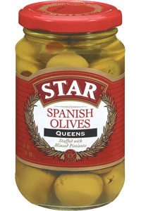 STAR Pimiento Stuffed Queen Olives