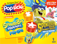 Spongebob Popsicle promo pack