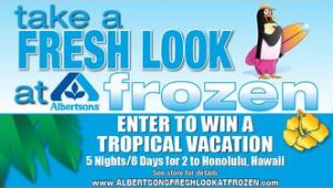 albertsons frozen food month