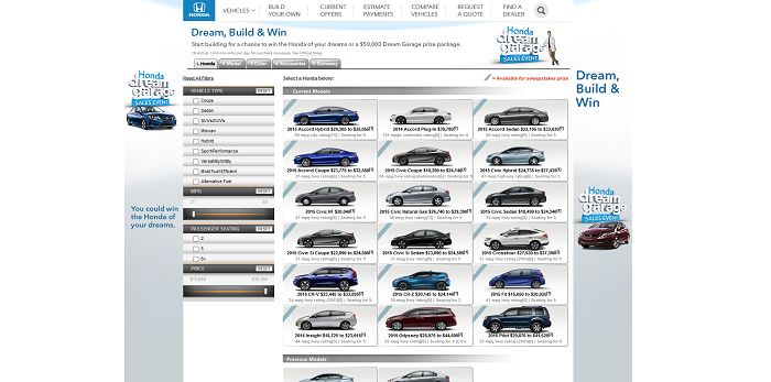 Honda car promotion lottery sweepstakes #3