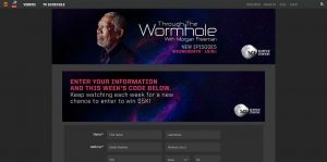 ScienceChannel.com/Giveaway - Through The Wormhole $5K Giveaway