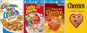 general mills cereals