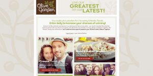 Olive Garden eCard Better Together Sweepstakes and Instant Win