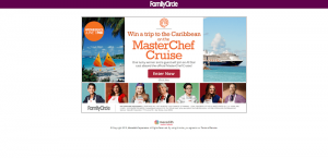 FamilyCircle.com/MasterChef - Family Circle Sail Away with MasterChef Sweepstakes 2016