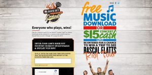 FoodLion.com/CountryCookout - Food Lion Rock Out Country Cookout Sweepstakes And Instant Win