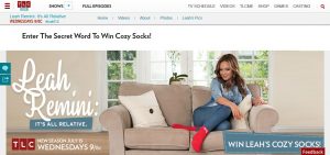 TLC's Leah Cozy Socks Sweepstakes (TLC.com/Leah)