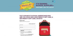 Fred Meyer Back to School Sweepstakes