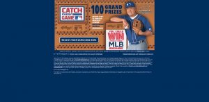 Kellogg's Win MLB Merchandise Text-to-Win Game