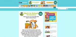 PBS KIDS Back to School Sweepstakes