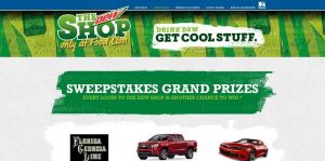 FoodLionDewShop.com - The Dew Shop 2015 Sweepstakes at Food Lion