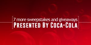 Coca-Cola Sweepstakes