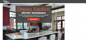 BHG.com/25kSweeps - BHG $25,000 Dream Kitchen Sweepstakes