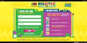 Nick.com/FruitOfTheLoom - Fruit Of The Loom Big Apple Playground Showdown Sweepstakes