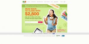 Coupons.com Back to School Sweepstakes