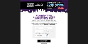 CarlsJrsAMASweeps.com - Carl's Jr. American Music Awards Sweepstakes and Instant Win Game