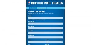 UnlockTheTrailer.com - Pepsi Unlock The Tailgate Sweepstakes