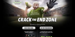 Wonderful Pistachios Crack The End Zone Sweepstakes