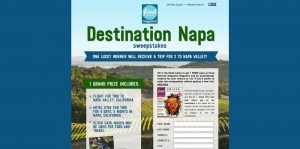 FoodNetwork.com/Napa - Food Network Magazine Destination Napa Sweepstakes