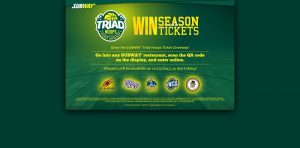 TriadHoopsTicketGiveaway.com - SUBWAY Triad Hoops Tickets Giveaway