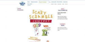 Imperial Sugar Scary Scramble Contest