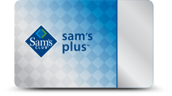 sam's club membership card plus