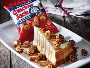 Cracker Jack Banana Cheesecake 