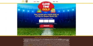 Game Time Gold At McDonald's Sweepstakes
