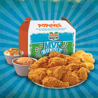 Popeyes MVP Bundle Box