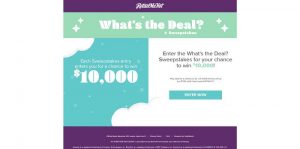 RetailMeNot What's the Deal? Sweepstakes