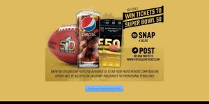 Pepsi Super Bowl 50 Ticket Hunt Sweepstakes at PepsiLuckyTicket.com