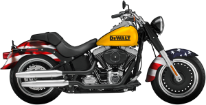 customized Harley-Davidson motorcycle