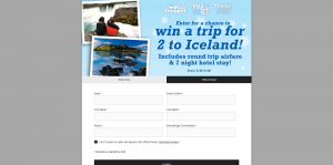 Price Chopper Trip to Iceland Sweepstakes