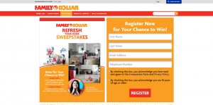 FamilyDollar.com/RefreshYourHome - Family Dollar Home Refresh Sweepstakes
