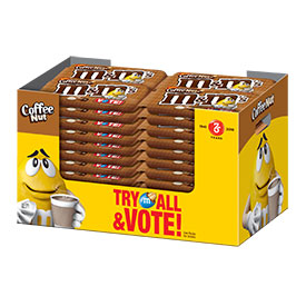 m&m's vote coffee nut