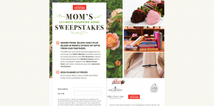 America’s Test Kitchen Mom's Ultimate Shopping Spree Sweepstakes