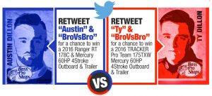 BassPro.com BroVsBro Sweepstakes Tweets