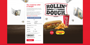 Cousins & Coca-Cola Rollin' in the Dough Instant Win And Sweepstakes