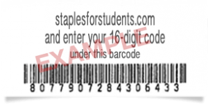 staplesforstudents.com receipt sample