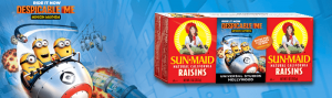 sunmaidprize.com - Sun Maid Vacation To Universal Studios Hollywood Promotion 2016