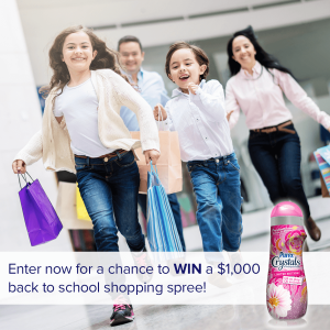 Purex Win a Back to School Shopping Spree Sweepstakes 2016