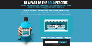 LISTERINE Bold Percent Sweepstakes & Instant Win Game