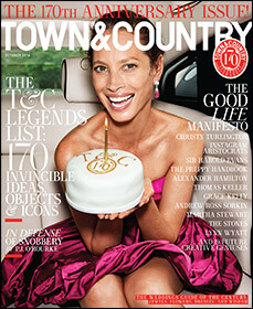 town and country mag cover