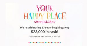JTV.com/Happy - Your Happy Place Sweepstakes 2016
