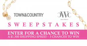 TownAndCountryMag.com/ClaraWilliams - Town & Country Clara Williams Sweepstakes