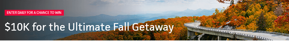 Travel Channel Ultimate Fall Getaway Giveaway Sweepstakes 2016