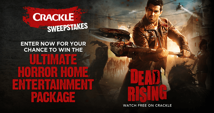 Fandango Crackle Dead Rising Sweepstakes